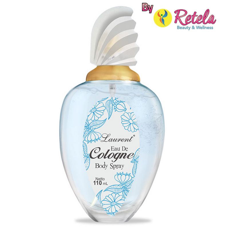 LAURENT EAU DE COLOGNE BODY SPRAY BIRU 100ML