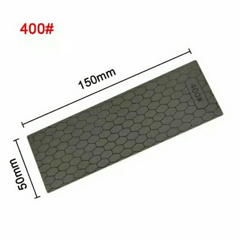 Batu Asah Pengasah Asahan Grit 400 1000 Whet Stone Batu Tumpul Pisau Tajam Gerinda