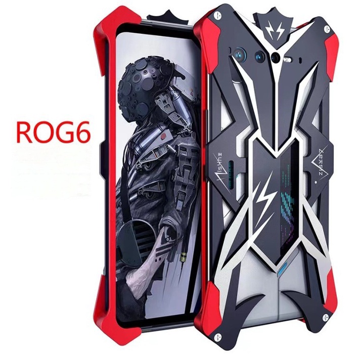ASUS ROG PHONE 6 AI2201 ZIMON ORIGINAL CASE METAL ARMOR HARDCASE ORI
