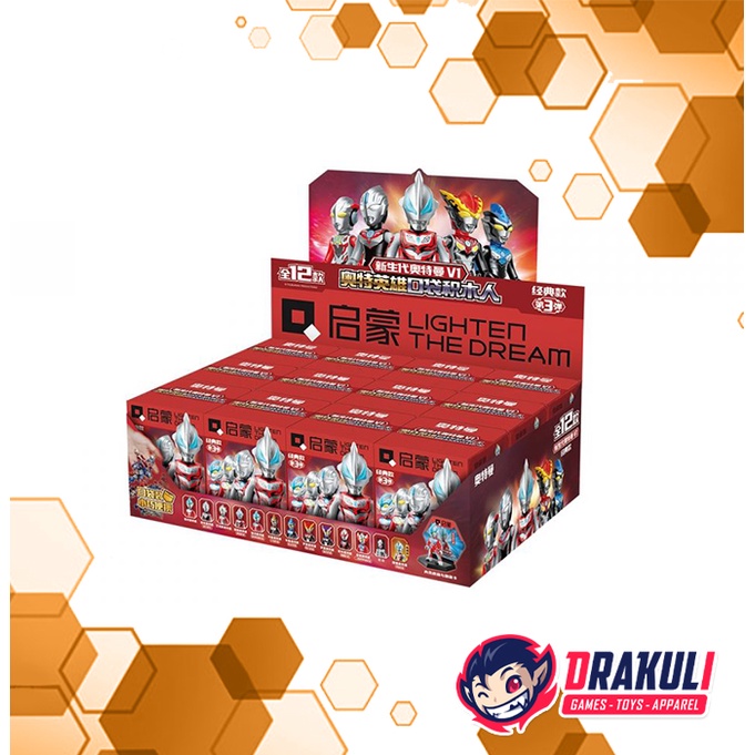 Toys Qman Ultraman Classic Edition Vol. 3 New Generation Blind Box