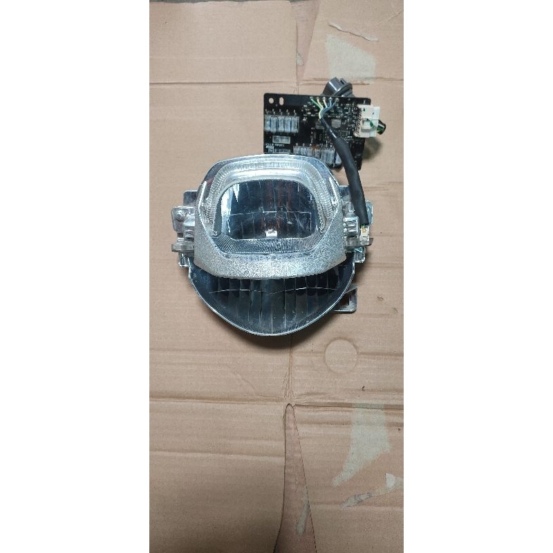 reflektor lampu depan X-Ride new LED asli original [BERKAH MOTOR]