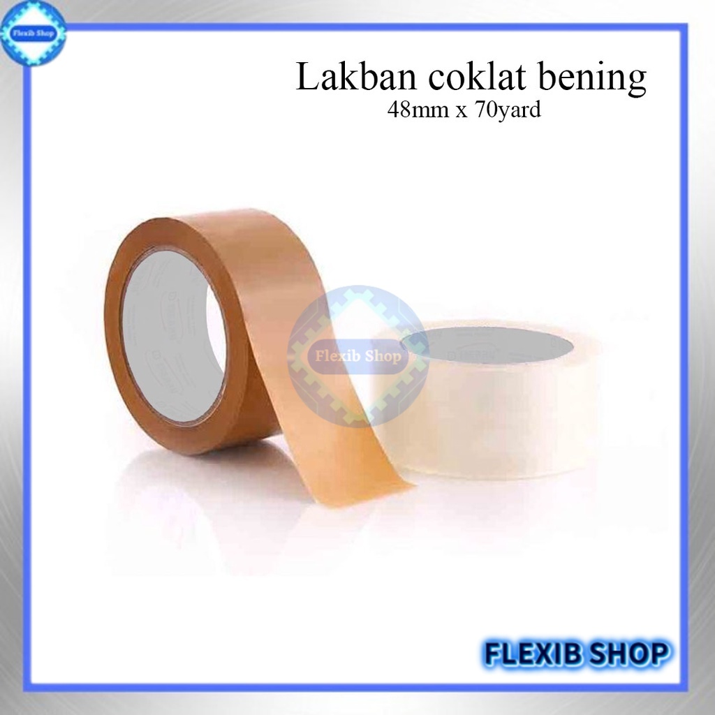 

LAKBAN COKLAT BENING 48mm 70yard NYL00380652 FLXB SHP