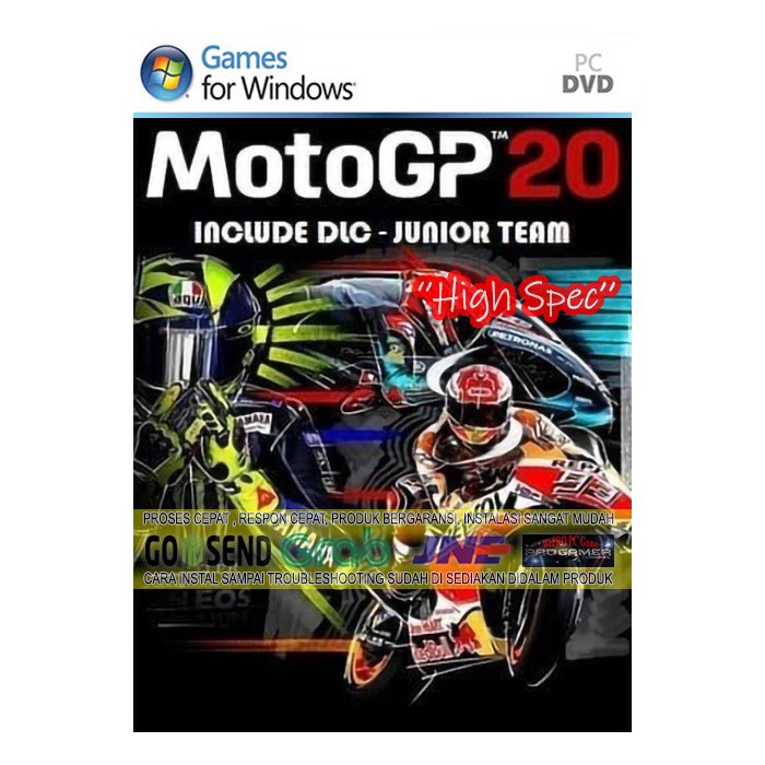 MURAH-  MOTOGP 20 | MOTOGP 2020 | CD DVD GAME | PC GAME | GAMING | KASET GAME- 1.2.23