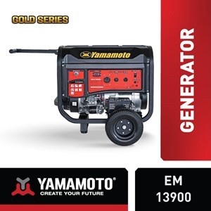 Genset Bensin 9000 WattYAMAMOTO EM 13900 CX Generator 9000 watt 1 Ph
