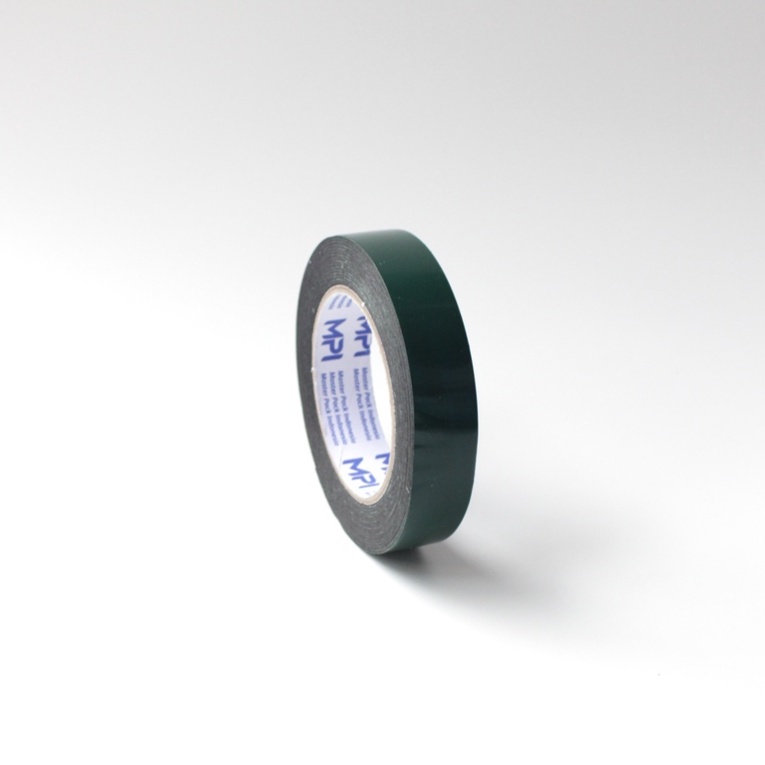 

Double Tape Foam MPI Hitam Release Hijau 24 mm x 5 Meter - Master Pack Indonesia Bogor