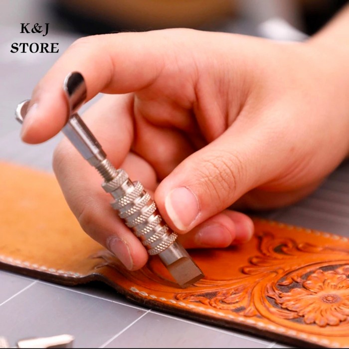 Alat Kerajinan Kulit Pisau Ukir Kulit Leather Carving Tool