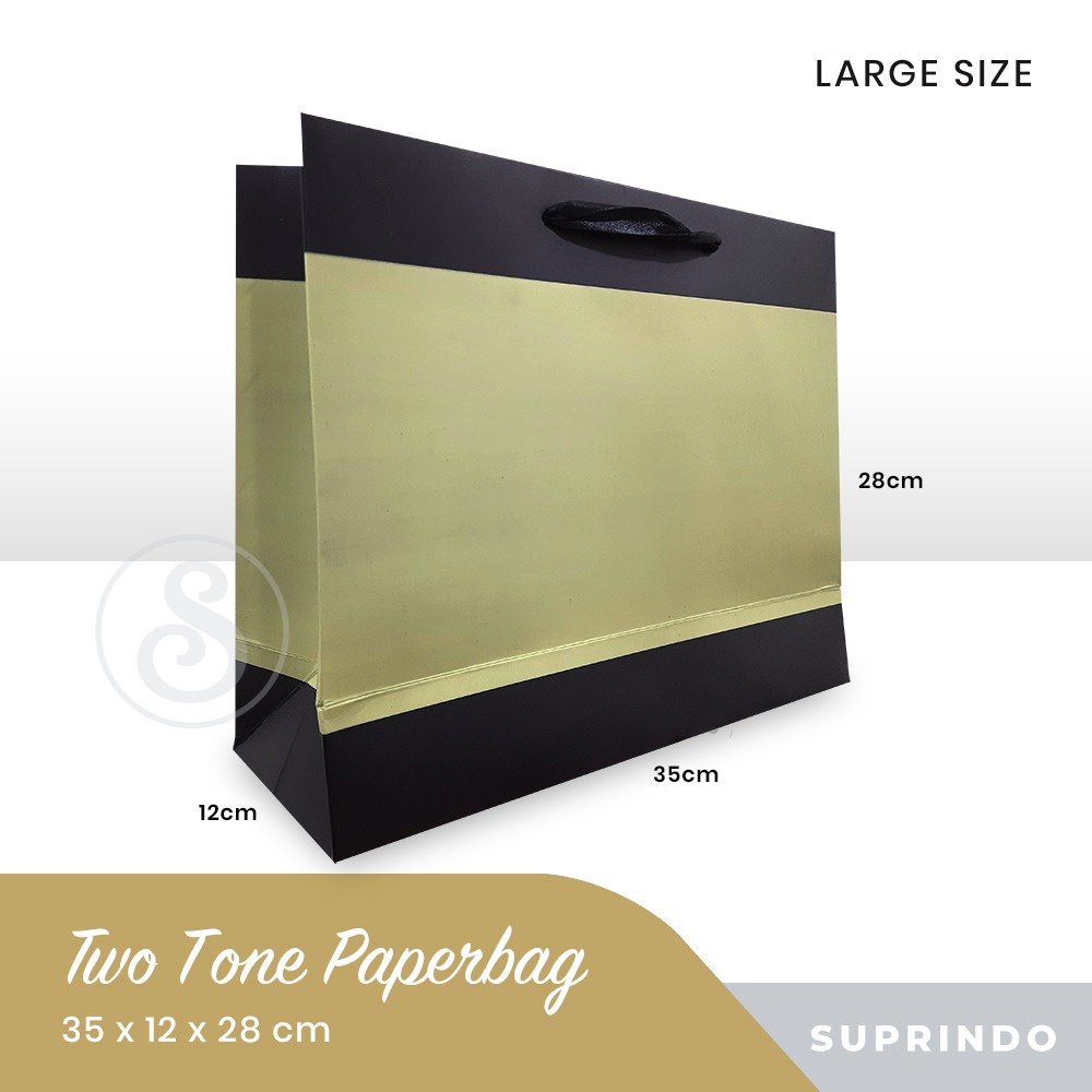 

Paper Bag Besar/2 WARNA - 35 x 12 x 28 cm