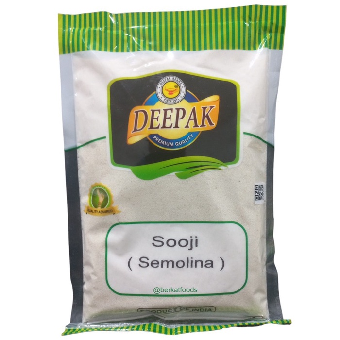 

[Big Sale] Sooji Deepak / Suji / Semolina Flour / Tepung Samolina / Samid India