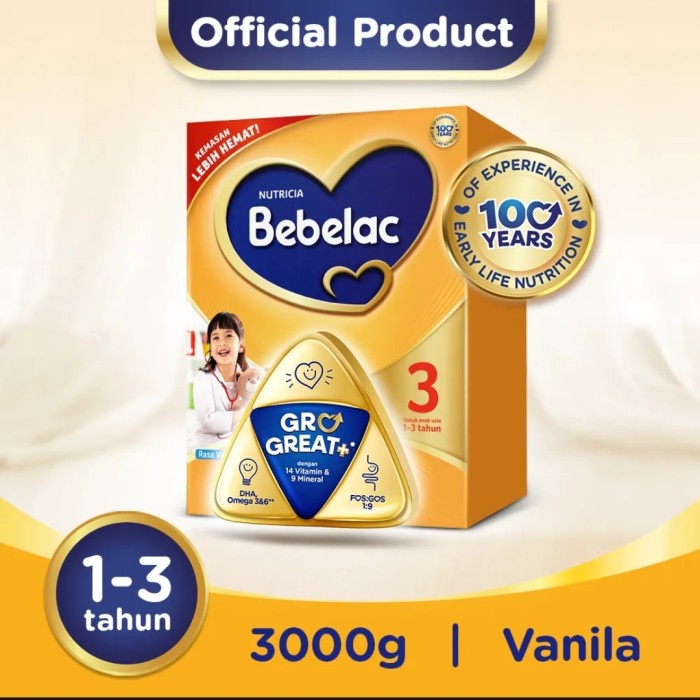 

[Big Sale] Bebelac 3 Vanila & Madu 3000gr - madu