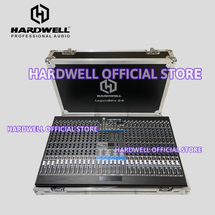 Mixer Audio 24 Channel Hardwell LEGENDMIX 24 Original Free Hardcase