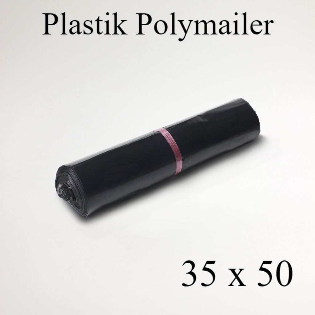 

Plastik polymailer Hitam 35 x 50 cm / Plastik Polimer / packaging Kantong Amplop isi 100 pcs - Master Pack Indonesia Bogor