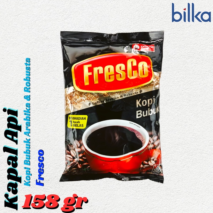 

FRESCO Kopi Bubuk Arabika & Robusta 158gr