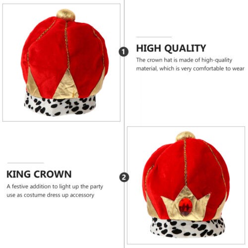 Topi Raja / Topi king / Mahkota raja / Aksesoris raja