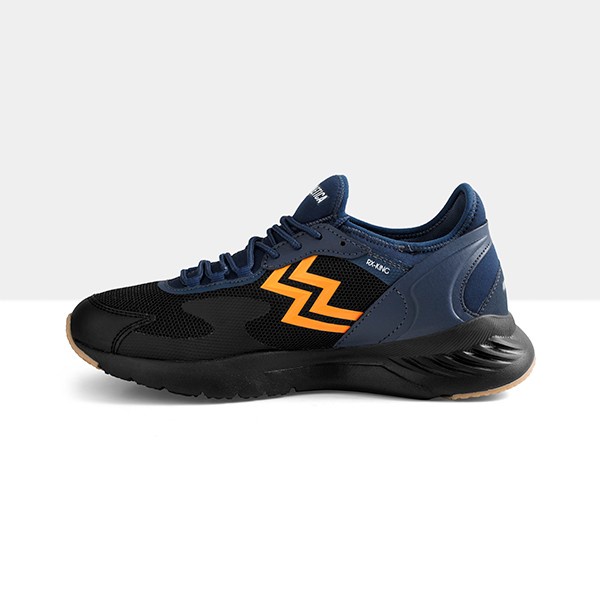 Terlaris ✨ -Athletica Official Shop - RX-King Navy Black | Sepatu Running - 46