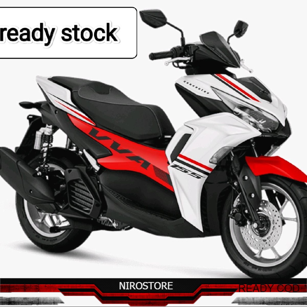 striping aerox new connected full body decal sticker aerox new 155 full body stiker aerox 155