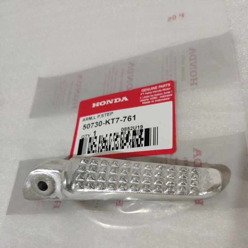 COD Foot Step Footrest Footstep BELAKANG Rear KIRI Honda CB 150 R - CB 150R streetfire - CB150X - CB