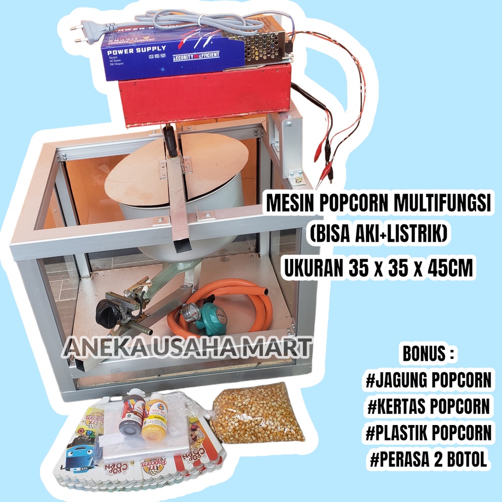 COD MESIN PEMBUAT POPCORN MURAH - MESIN POPCORN TERMURAH - POPCORN MAKER