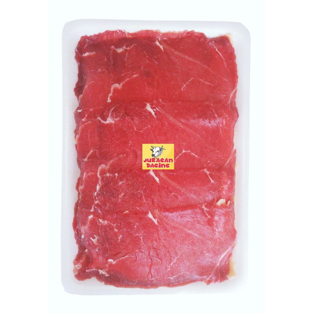 

COD DAGING SUKIYAKI / YAKINIKU DAGING AUS SLICE BEEF - 500 GRAM -HARGA SPECIAL !