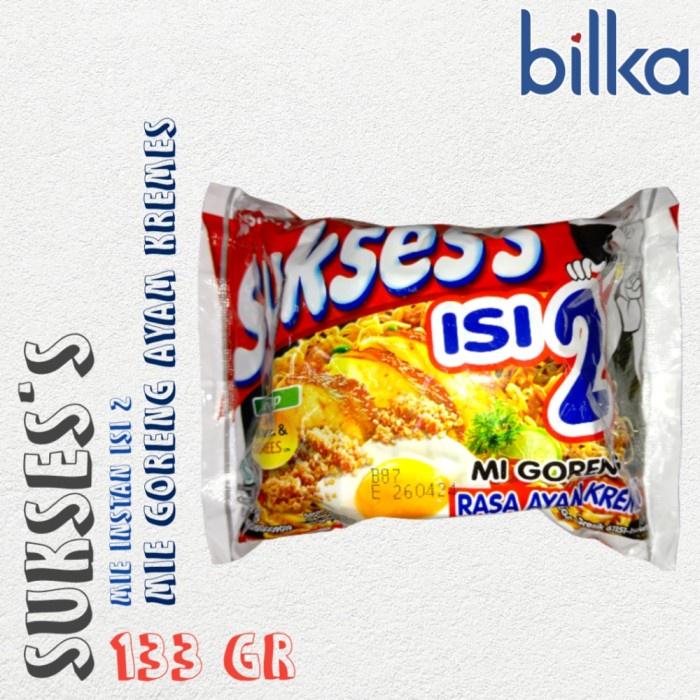 

SUKSES Mie Instan Goreng Ayam Kremes 133gr