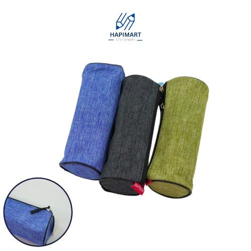

Tempat Wadah Pensil Simple Polos/Pouch Organizer/Pencil Box Simple