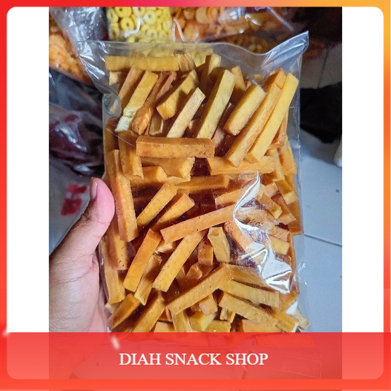 

DSS Stik Sukun Mentega Gurih Empuk Snack Kiloan Cemilan Jumbo 500gr