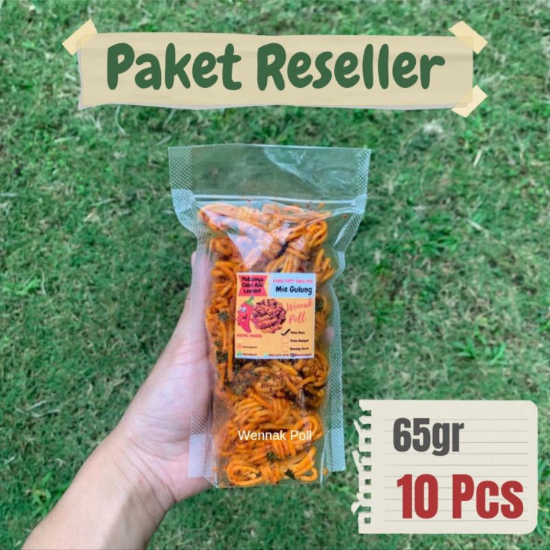 

Mie Gulung PAKET RESELLER 10PCS | Renyah CABE ASLI