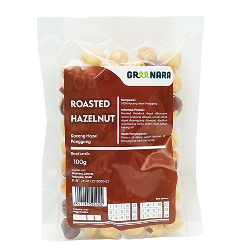 

Kacang Hazel Panggang 100gr / Roasted Natural Hazelnut