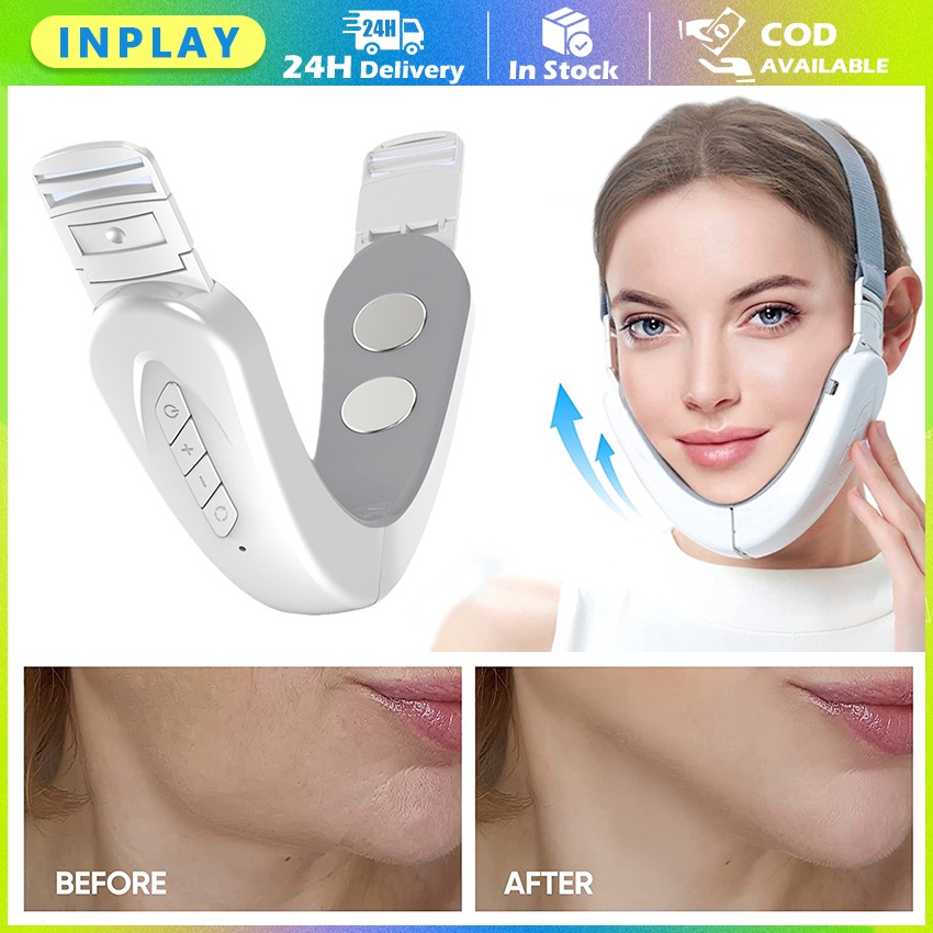 Slimming Face Electric Penirus Pipi Wajah Dagu Dengan Getaran / Alat Penirus Pipi Wajah