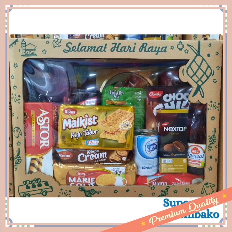 

Kado Souvenir Unik Murah Kekinian Hampers Natal Lebaran Valentine Buat Pacar Teman Bestie / PARCEL / PARSEL HAMPERS LEBARAN BOX SNACK PREMIUM UNIK MURAH MAKASSAR