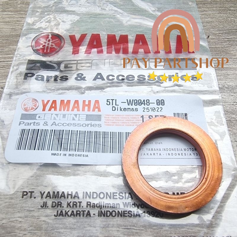 paking packing knalpot Yamaha Mio Sporty Smile Soul Mio J Fino Nouvo Xride original