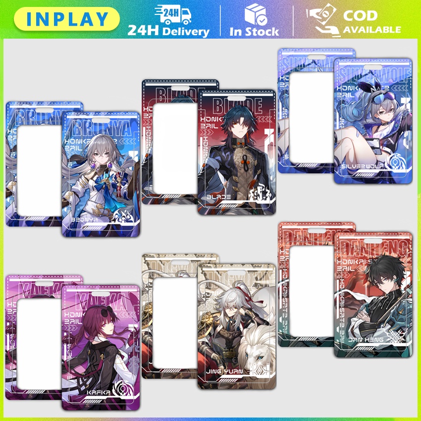 

Honkai StarRail ID Card holder Lanyard Name Tag Kafka Gepard Jingyuan Bronya DanHeng