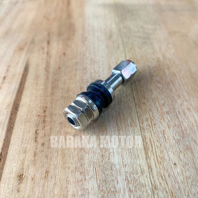 Pentil Cop Tubeless Tubles Besi Panjang 45mm Original Wilwood (WILWOOD016)