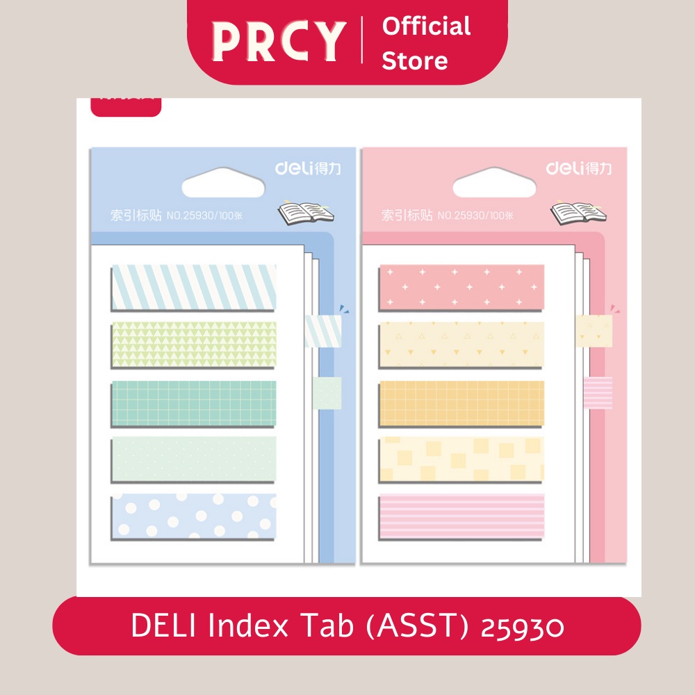 

Pembatas Buku Deli Index Tab Penanda Pembatas File Berbagai Motif