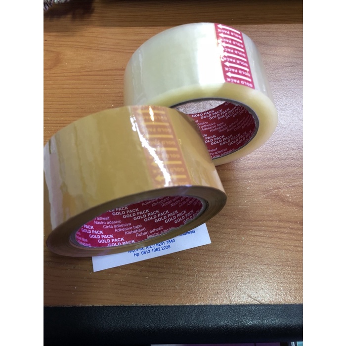 

Lakban gold pack coklat / bening 2” inch TS27