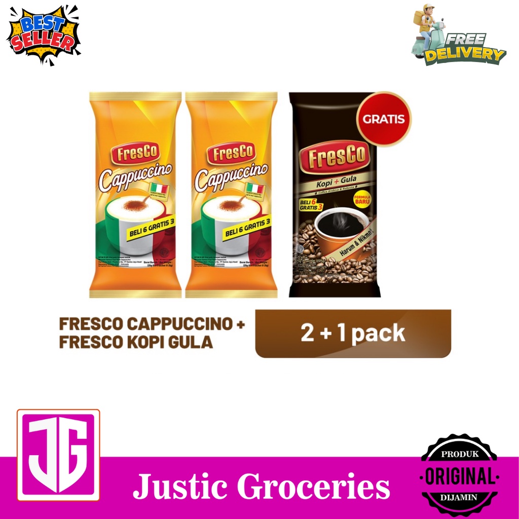 

[Buy 2 Get 1] Paket Fresco Mix 2