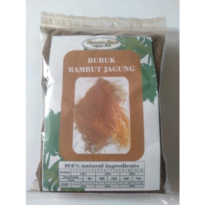 

Bubuk Rambut Jagung / Stigma Maydis / Yu Mi Xiu 100gr