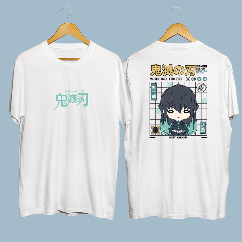 Baju Kaos Demon Slayer Muichiro Tokito Chibi Anime Terbaru 11