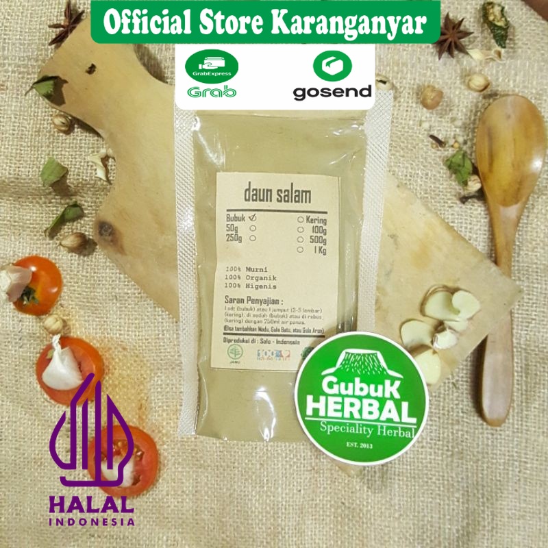 

BUBUK DAUN SALAM 100 GRAM / Syzygium Polyanthum / BUBUK HALUS / MURNI TANPA CAMPURAN