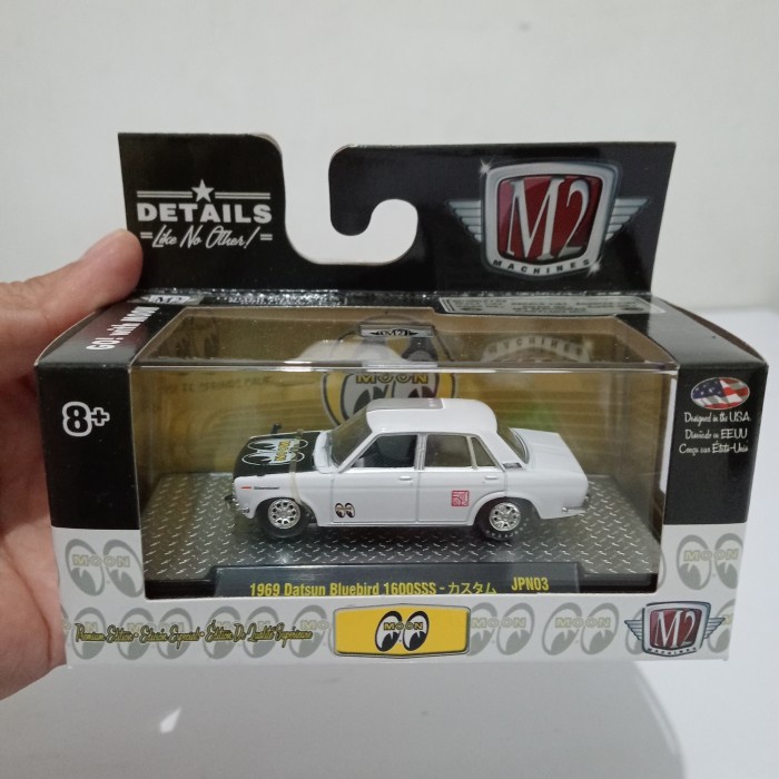 M2 JPN 3 Datsun Bluebird Putih-50DTSPTH
