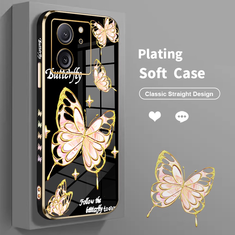 6D Plated Case Soft Casing hp untuk Redmi K60 Ultra K50 Ultra case hp K50 Gaming K50 Pro Readmi K60U