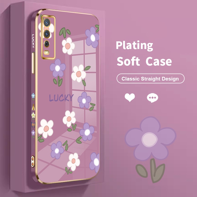 Casing HP For Vivo Y20 2020 2021 Y20s Y20s g For Vivo Y20t Y20a Y20g Kesing vivi  Y20i Y20sg vovo Fo