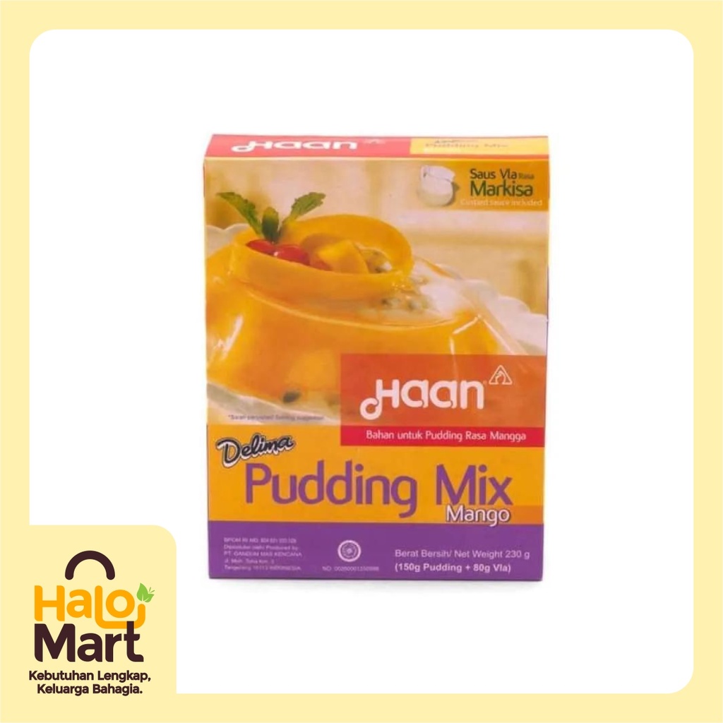 

HAAN Delima Pudding Mangga 230 gr