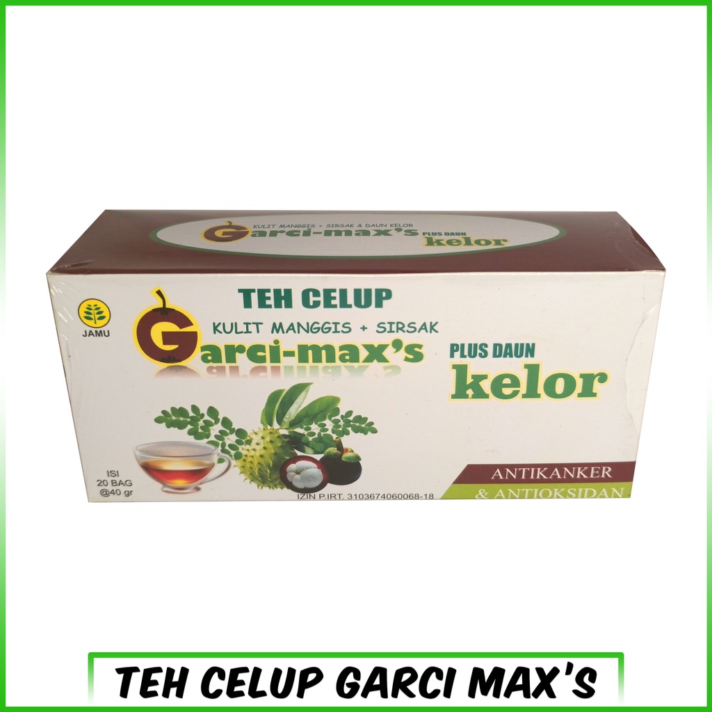 

PROMO Teh Celup Kulit Manggis Plus Daun Kelor Garci-Max's TERLARIS