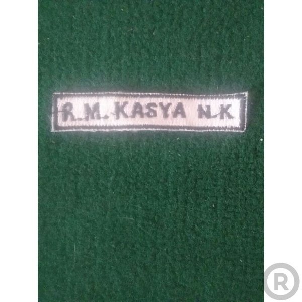 

Bordir Bet nama seragam sekolah Bordir Nama Custom