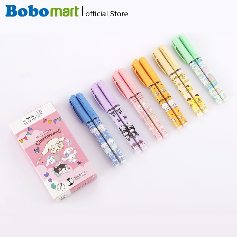 

BOBOMART PACK YOUMEI PEN GEL 0.5MM HITAM PULPEN GEL MEKANIK MOTIF KARAKTER KARTUN MURAH G-80