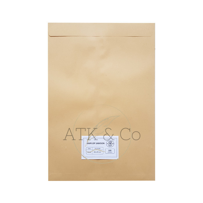 

Amplop Coklat Samson D Folio - Amplop Coklat Samson A Lionest
