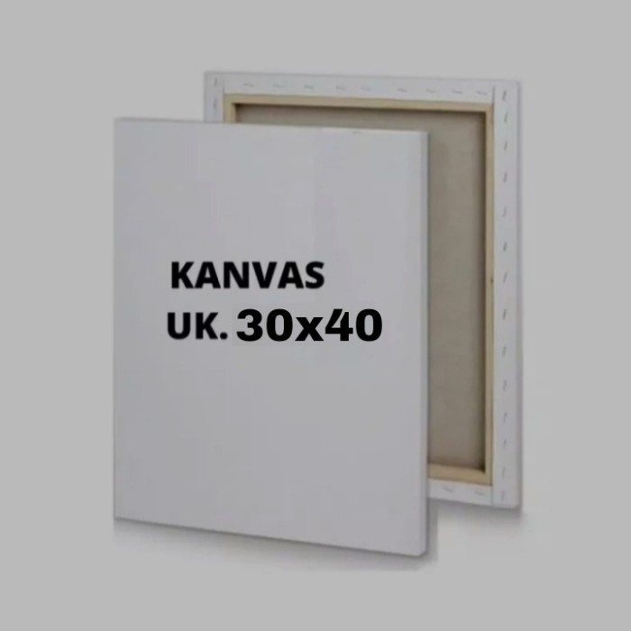 

Kanvas lukis 30x40 cm gesso