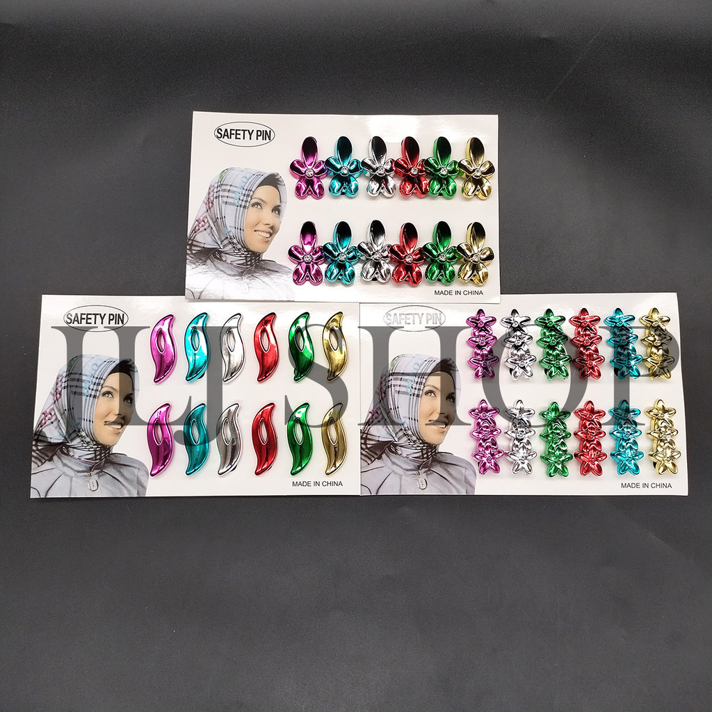 Peniti Hijab Lockpin  / Peniti Jilbab / Peniti Dagu