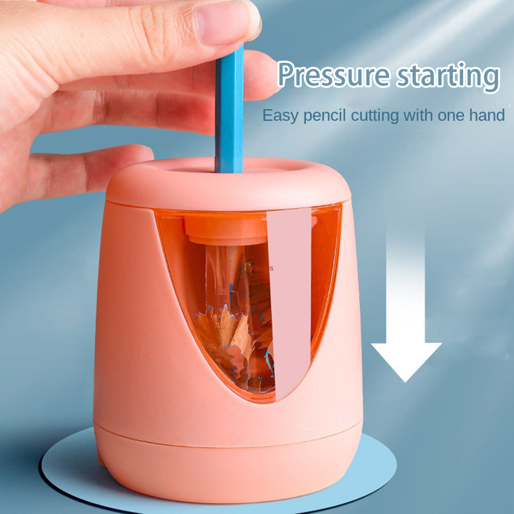 

Automatic Electric Pencil Sharpener Multi-function Heavy Duty Usb Mechanical School Primary Students Children Stationery Gift Ne