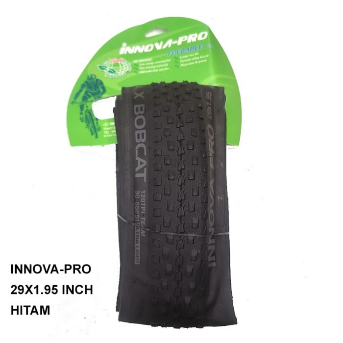 INNOVA PRO Ban Luar 29x1.95 inch Hitam Sepeda MTB Gunung 120TPI Fold Lipat Kevlar